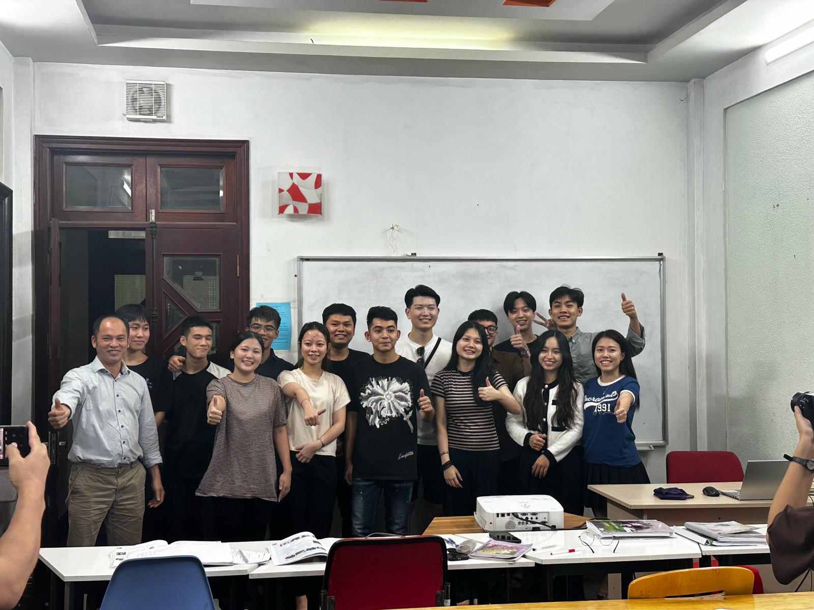 Deutschunterricht in der Partner-Sprachschule in Vietnam